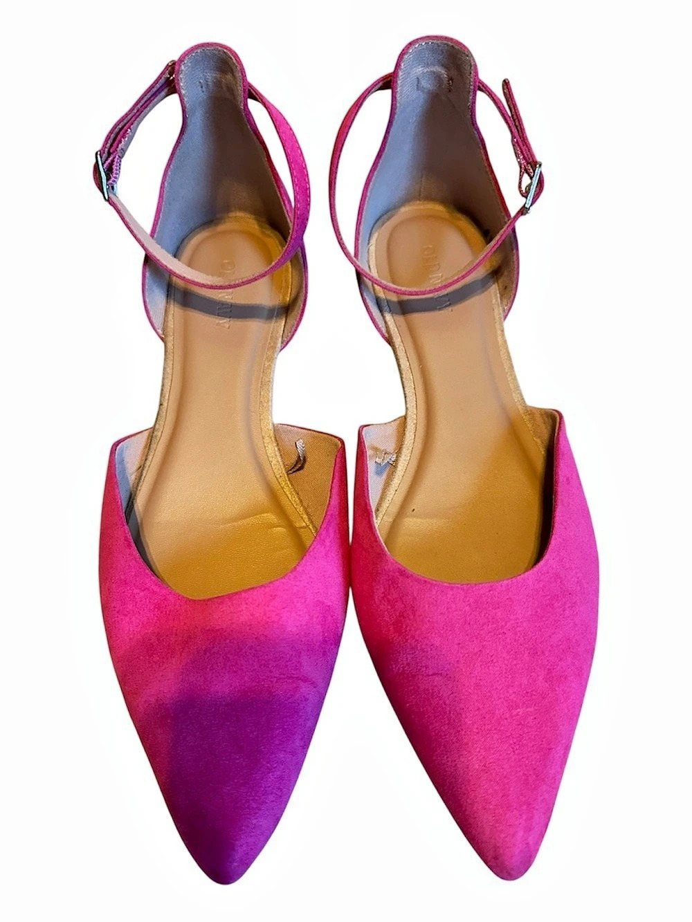 Old Navy Suede Pointed-Toe flats Size 10